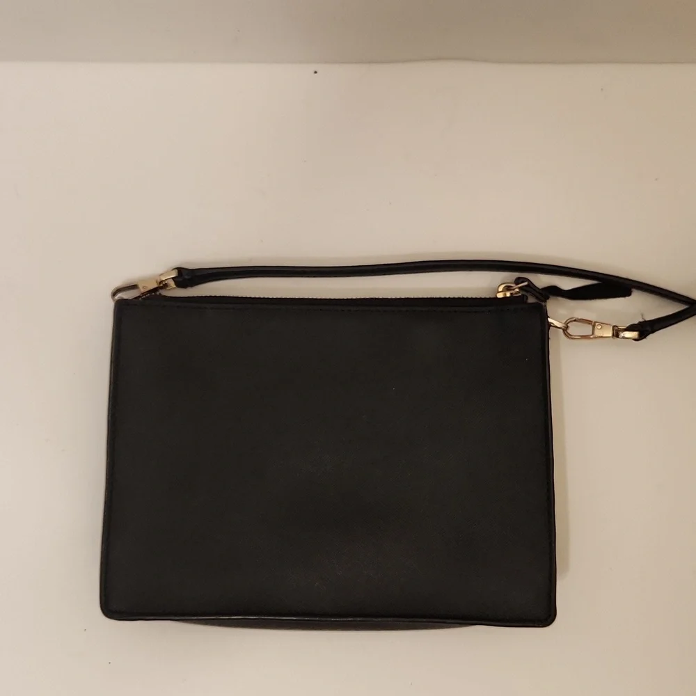 Kate Spade New York Women's Black Saffiano Leather Crossbody